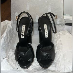 Aquazzura Olie Plateau 140 Platform Heels